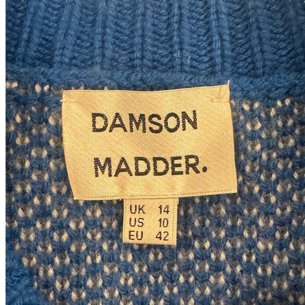 NEW Damson Madder Romily Wool Cardigan Size US/10 - Picture 9 of 13